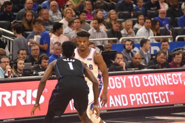Orlando Magic, Philadelphia 76ers 'ı 25 Mart 2019' da Orlando Florida 'daki Amway Arena' da ağırlıyor.. 