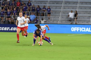 Orland Pride, 25 Ağustos 2018 'de Orlando Florida' daki Exploria Stadyumu 'nda Chicago Red Stars' a ev sahipliği yapıyor..  