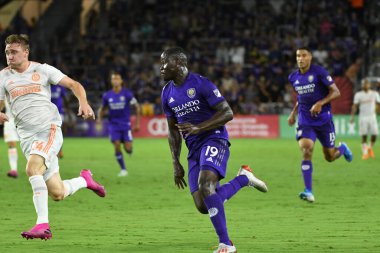 Orlando City, 23 Ağustos 2019 Cuma günü Florida, Orlando 'daki Exploria Stadyumu' nda Atlanta United 'a ev sahipliği yaptı.