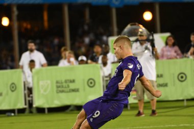 30 Temmuz 2019 'da Orlando Florida' da Disney 'in Vahşi Spor Dünyası' nda MLS All-Star Yetenek Yarışması. 