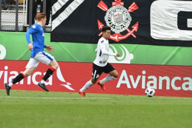 13 Ocak 2018 'de Orlando Florida' daki Spektrum Stadyumu 'nda düzenlenen Florida Kupası' nda Korucular Corinthianlara karşı..