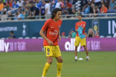 Paris Saint-Germain, Tottenham Hotspur 'a karşı 22 Temmuz 2017' de Orlando Florida 'daki Citrus Bowl' da.   