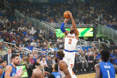 Orlando Magic 30 Ekim 2019 Çarşamba günü Orlando Forida 'daki Amway Center' da New York Knicks 'e ev sahipliği yaptı..