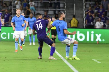 Orlando City 26 Temmuz 2018 'de Florida Exploria Stadyumu' nda NYC FC 'ye ev sahipliği yaptı. Fotoğraf: Marty Jean-Louis