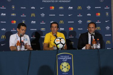 Paris Saint-Germain, Tottenham Hotspur 'a karşı 22 Temmuz 2017' de Orlando Florida 'daki Citrus Bowl' da.   
