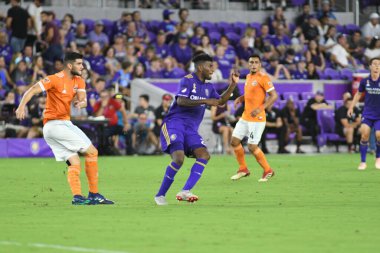 Orlando City SC, 22 Eylül 2018 'de Florida Exploria Stadyumu' nda Houston Dynamo 'yu ağırladı..