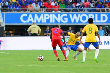 Brezilya, 8 Haziran 2016 tarihinde Orlando Florida 'daki Copa America Centenario' da Haiti ile karşılaştı..