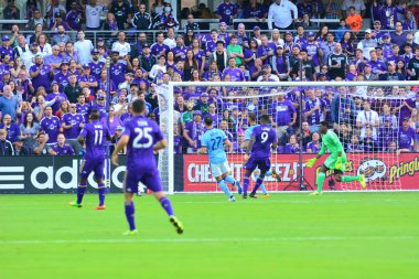 Orlando City, 5 Mart 2017 'de Orlando City Stadyumu' nda NYC FC 'ye ev sahipliği yaptı..