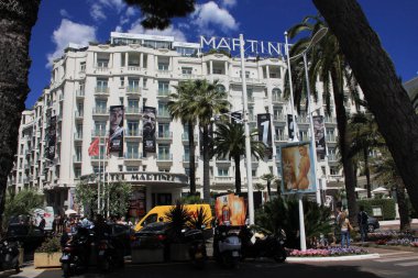 Cannes Şehri, 15 Mayıs 2014 'te Cannes' da düzenlenen 67. Cannes Film Festivali sırasında.