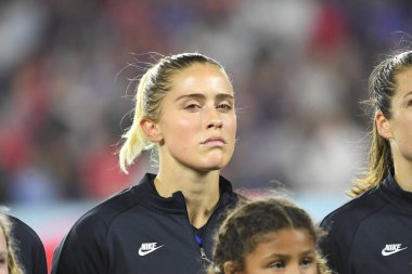 5 Mart 2020 'de Orlando Florida' daki Exploria Stadyumu 'nda düzenlenen 2020 SheBelieves Kupası' nda ABD - İngiltere Karşılaşması 