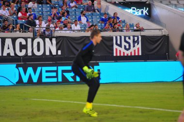 ABD Futbol Takımı 6 Eylül 2016 'da Jacksonville Florida EverBank Field' da Trinidad & Tobago 'ya ev sahipliği yaptı..
