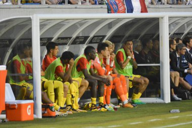 Paris Saint-Germain, Tottenham Hotspur 'a karşı 22 Temmuz 2017' de Orlando Florida 'daki Citrus Bowl' da.  