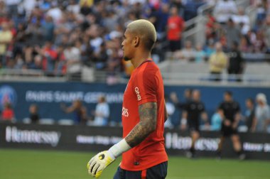 Paris Saint-Germain, Tottenham Hotspur 'a karşı 22 Temmuz 2017' de Orlando Florida 'daki Citrus Bowl' da.  