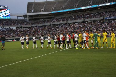 Paris Saint-Germain, Tottenham Hotspur 'a karşı 22 Temmuz 2017' de Orlando Florida 'daki Citrus Bowl' da.   