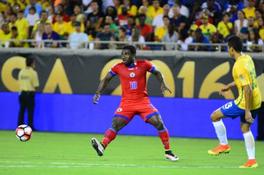 Brezilya, 8 Haziran 2016 tarihinde Orlando Florida 'daki Copa America Centenario' da Haiti ile karşılaştı..