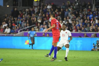 Amerikan Futbol Takımı 15 Kasım 2019 Cuma günü Orlando Florida 'daki Exploria Stadyumu' nda oynanan Concacaf Uluslar Ligi karşılaşmasında Kanada 'ya ev sahipliği yapmaktadır.