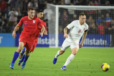 Amerikan Futbol Takımı 15 Kasım 2019 Cuma günü Orlando Florida 'daki Exploria Stadyumu' nda oynanan Concacaf Uluslar Ligi karşılaşmasında Kanada 'ya ev sahipliği yapmaktadır.