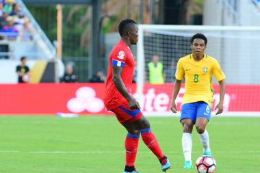 Brezilya, 8 Haziran 2016 tarihinde Orlando Florida 'daki Copa America Centenario' da Haiti ile karşılaştı..