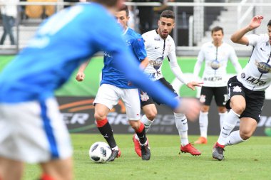 13 Ocak 2018 'de Orlando Florida' daki Spektrum Stadyumu 'nda düzenlenen Florida Kupası' nda Korucular Corinthianlara karşı..