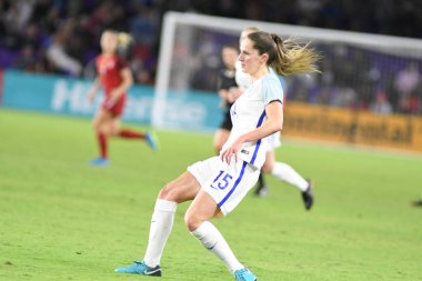 ABD, 7 Mart 2018 tarihinde Orlando City Stadyumu 'ndaki SheBelives Kupası' nda İngiltere ile karşı karşıya geldi.