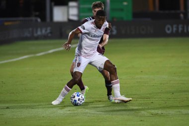 Real Salt Lake, 12 Temmuz 2020 'de Orlando Florida' da düzenlenen MLS Sırt Turnuvası sırasında Colorado Rapids ile karşı karşıya. 