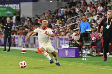 Flamengo Eintracht Frankfurt 'a karşı 12 Ocak 2019 Cumartesi günü Orlando City Stadyumu' nda. 