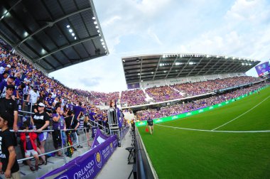 Orlando City, 5 Mart 2017 'de Orlando City Stadyumu' nda NYC FC 'ye ev sahipliği yaptı..  
