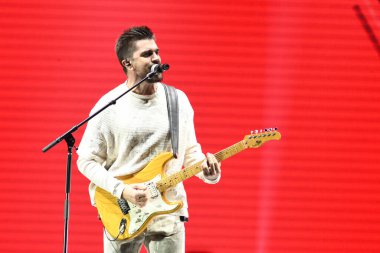 Juanes 'in Orlando Florida' daki Amway Center 'daki konserinde. 20, 2018. Fotoğraf: Marty Jean-Louis
