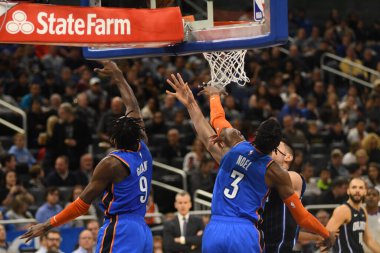 Orlando Magic 29 Ocak 2019 'da Orlando Florida' daki Amway Center 'da OklahomaCity Thunder' a ev sahipliği yaptı.