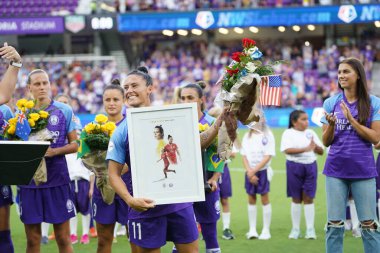 Orlando Pride 20 Temmuz 2019 tarihinde Florida Exploria Stadyumu 'nda Sky Blue FC' ye ev sahipliği yaptı..