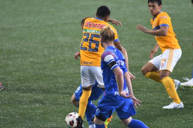 Atlanta United sunucusu Tigres & MLS Homegrown takımları 31 Temmuz 2018 'de Atlanta, Georgia' da düzenlenen MLS All Star haftasında. Fotoğraf: Marty Jean-Louis