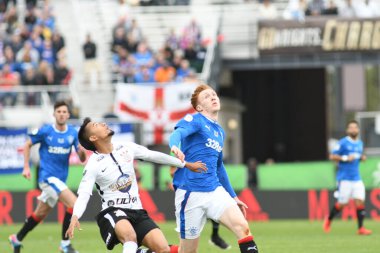 13 Ocak 2018 'de Orlando Florida' daki Spektrum Stadyumu 'nda düzenlenen Florida Kupası' nda Korucular Corinthianlara karşı..