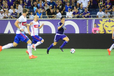 Orlando City, 24 Ağustos 2016 'da Orlando Florida' daki Kamp Dünyası Stadyumunda Toronto FC 'ye ev sahipliği yaptı..