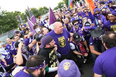 Orlando City 26 Temmuz 2018 'de Florida Exploria Stadyumu' nda NYC FC 'ye ev sahipliği yaptı. Fotoğraf: Marty Jean-Louis