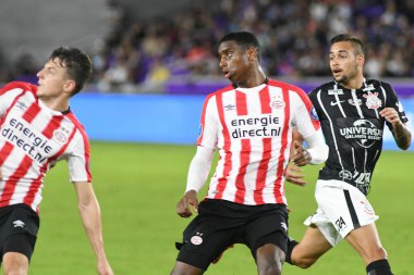 Korintliler, 10 Ocak 2018 'de Orlando City Stadyumu' nda düzenlenen Florida Kupası 'nda PSV Eindhoven' a karşı.. 