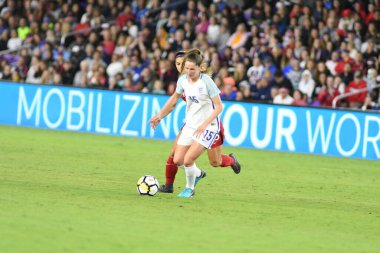 ABD, 7 Mart 2018 tarihinde Orlando City Stadyumu 'ndaki SheBelives Kupası' nda İngiltere ile karşı karşıya geldi..  