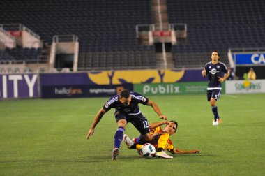 Orlando City SC, 29 Haziran 2016 'da Orlando Florida' daki Kamp Dünyası Stadyumu 'nda Fort Lauderdale Strikers' a ev sahipliği yaptı..