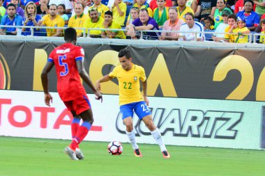 Brezilya, 8 Haziran 2016 tarihinde Orlando Florida 'daki Copa America Centenario' da Haiti ile karşılaştı..
