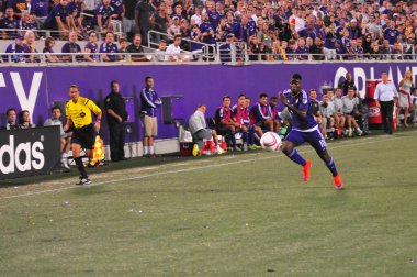 Orlando City SC, 3 Ekim 2015 'te Dünya Kampı Stadyumu' nda Montreal Çarpması 'na ev sahipliği yaptı..