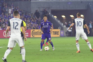 Orlando City SC 1 Eylül 2018 'de Florida Exploria Stadyumu' nda Philadelphia Union 'a ev sahipliği yaptı.