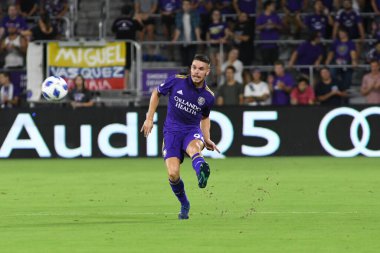 Orlando City 26 Temmuz 2018 'de Florida Exploria Stadyumu' nda NYC FC 'ye ev sahipliği yaptı. Fotoğraf: Marty Jean-Louis