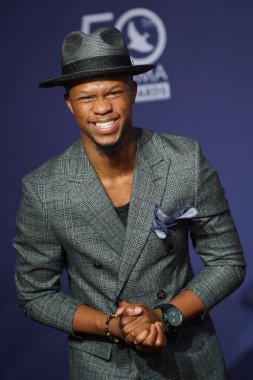 15 Ekim 2019 'da Nashville, Tennessee' deki Linbscome Üniversitesi 'nde verilen 50. GMA Dove Ödülleri sırasında kırmızı halı.