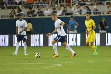 Paris Saint-Germain, Tottenham Hotspur 'a karşı 22 Temmuz 2017' de Orlando Florida 'daki Citrus Bowl' da.   