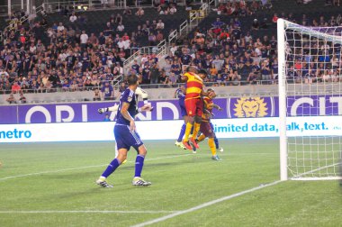 Orlando City SC, 29 Haziran 2016 'da Orlando Florida' daki Kamp Dünyası Stadyumu 'nda Fort Lauderdale Strikers' a ev sahipliği yaptı..