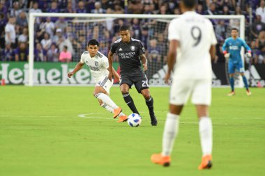 Orlando City 21 Nisan 2018 'de Orlando Florida' daki Exploria Stadyumu 'nda San Jose depremlerine ev sahipliği yaptı..  