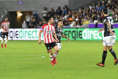 Korintliler, 10 Ocak 2018 'de Orlando City Stadyumu' nda düzenlenen Florida Kupası 'nda PSV Eindhoven' a karşı..  