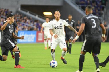 Orlando City 21 Nisan 2018 'de Orlando Florida' daki Exploria Stadyumu 'nda San Jose depremlerine ev sahipliği yaptı..  