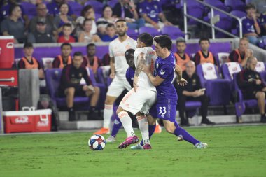 Orlando City, 23 Ağustos 2019 Cuma günü Florida, Orlando 'daki Exploria Stadyumu' nda Atlanta United 'a ev sahipliği yaptı.