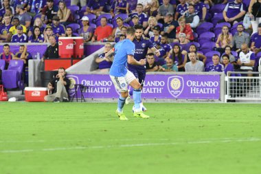 Orlando City 26 Temmuz 2018 'de Florida Exploria Stadyumu' nda NYC FC 'ye ev sahipliği yaptı. Fotoğraf: Marty Jean-Louis