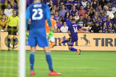 Orlando City SC, 22 Eylül 2018 'de Florida Exploria Stadyumu' nda Houston Dynamo 'yu ağırladı.. 